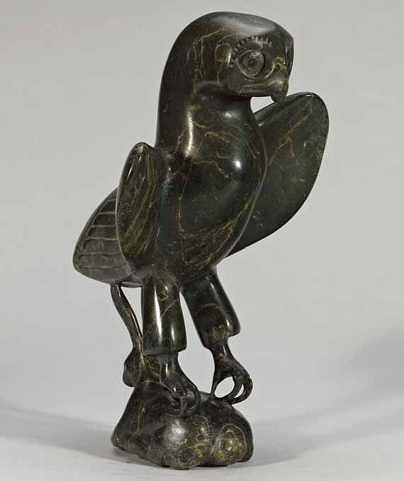 To see the Inuit Sculpture in stock, click on the WORKS tab. At midcentury, approximately 20,000 Inuit were...