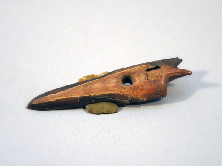 Alaskan Antiquities Anonymous, Harpoon point, Old Bering Sea
Fossilized ivory
01661-1