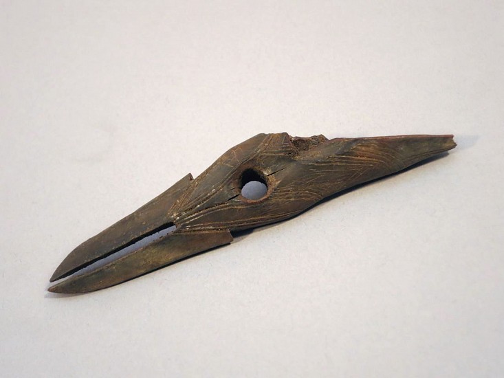 Alaskan Antiquities Anonymous, Harpoon point, Old Bering Sea
Fossilized ivory
01660-1