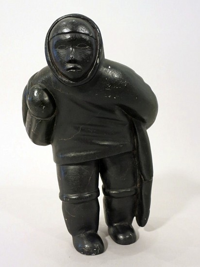 Johnny Amaruali Alasua, Standing hunter with otter
9 1/2 x 6 x 4 in. (24.1 x 15.2 x 10.2 cm)
00769-1