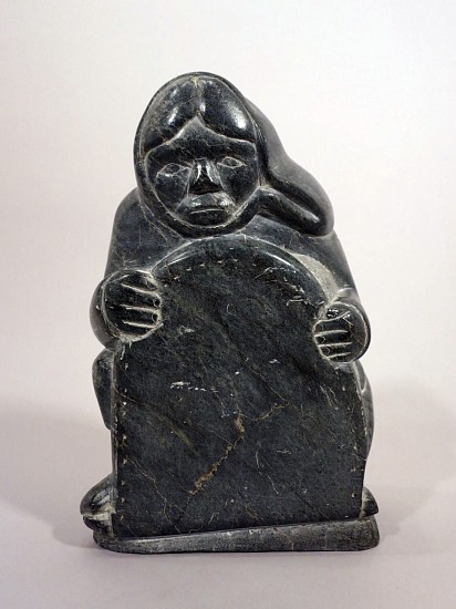 Inuit Anonymous, Woman stretching skin
Stone, 10 1/2 x 7 x 5 in. (26.7 x 17.8 x 12.7 cm)
SOLD
00829-1