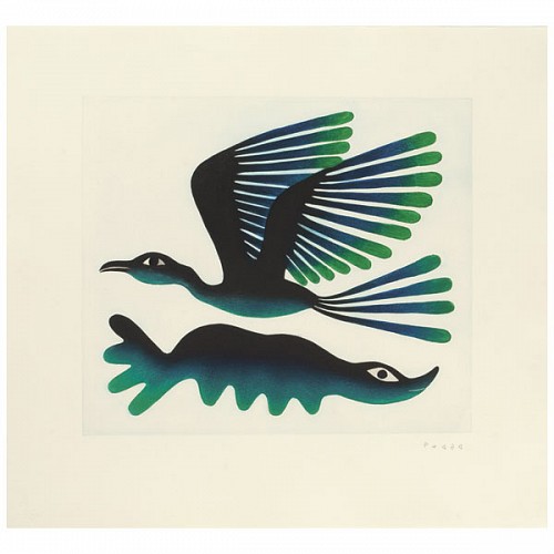 Cape Dorset 2013 Annual Print Collection - Installation View