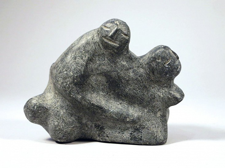 Mary Ayaq Anowtalik, Family
Stone, 5 x 6 x 4 in. (12.7 x 15.2 x 10.2 cm)
00699-1