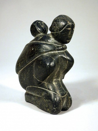 Nancy Tasseor Kablutsiak, Mother and Child, 1956-8
Stone, 6 x 2 3/4 x 5 1/2 in. (15.2 x 7 x 14 cm)
01871-1