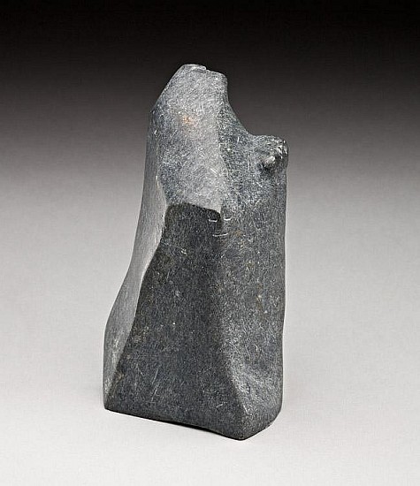 Lucy Tasseor Tutsweetok, Mother and two children, 1975-77
Stone, 5 3/4 x 1 7/8 x 3 1/8 in. (14.6 x 4.8 x 7.9 cm)
01081-1
Sold
