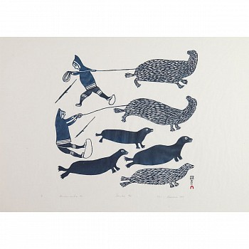 Exhibition: Thirty from the Sixties:  The First Decade of Inuit Printmaking, Kiakshuk