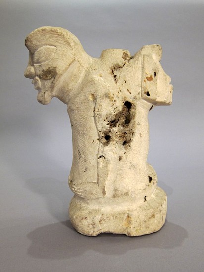 Inuit Anonymous, Two heads
Whalebone, 11 x 8 x 4 1/2 in. (27.9 x 20.3 x 11.4 cm)
00538-1