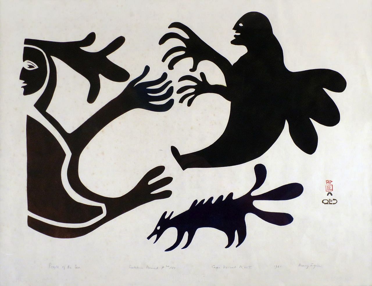 PRESS RELEASE: One Collector's Vision: Inuit Prints 1960-1996, Apr  6 - May 31, 2016