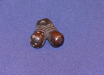 19th & 20th C Alaskan Anonymous -&nbsp;Charm depicting testicles