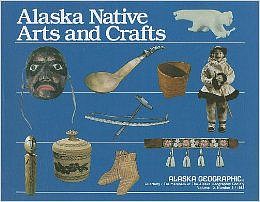 Susan W. Fair, Alaska Native Arts and Crafts
Alaska Geographic (quarterly). Alaska native arts and crafts [ed. by] Susan W. Fair. Vol. 12, no. 3. Anchorage: Alaska Geographic Society, 1985. This is a useful catalogue of arts and crafts produced by Alaskan natives.  
09514-1