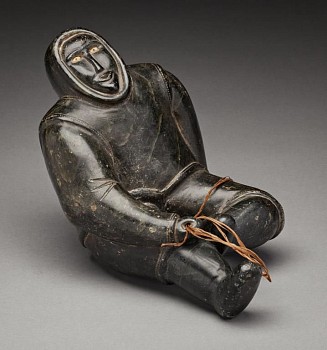 Charlie, attributed to Sivuarapik - Seated hunter