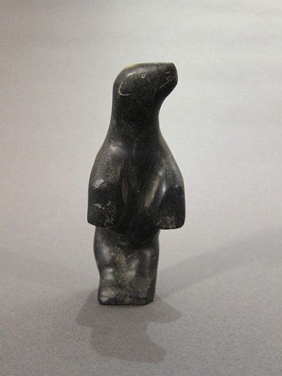 Barnabus Arnasungaaq, Standing bear
Stone, 5 x 2 x 2 1/2 in.
00572-1