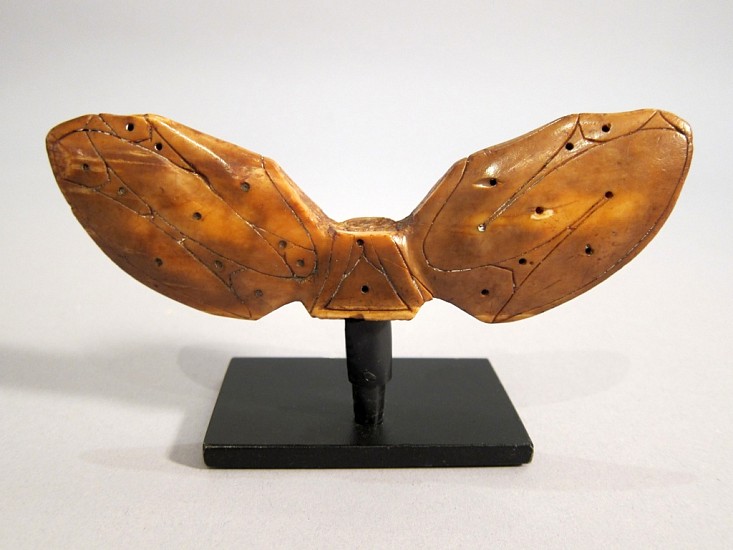 OBS Anonymous, Large butterfly counterweight, Early Punuk
Fossilized walrus ivory, 6 x 1 7/8 in. (15.2 x 7.3 cm)
See Gifts from the Ancestors, Fig. III.4, 23g
00284-2