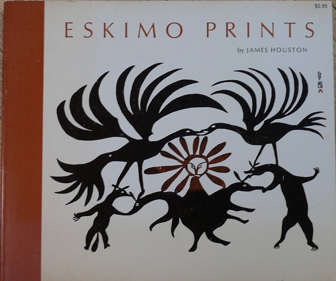 James Houston, Eskimo Prints, 1971
James Houston presents a selection of prints from the first decade of printmaking in Cape Dorset, with an excellent essay on how printmaking developed in Cape Dorset.
09570-1